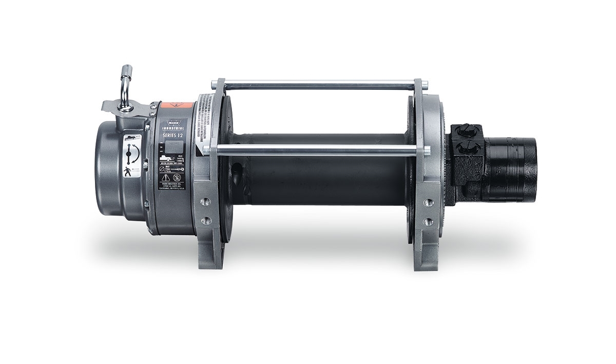 Series 12 Industrial Hydraulic Winch 12,000 lb 30286int WARN
